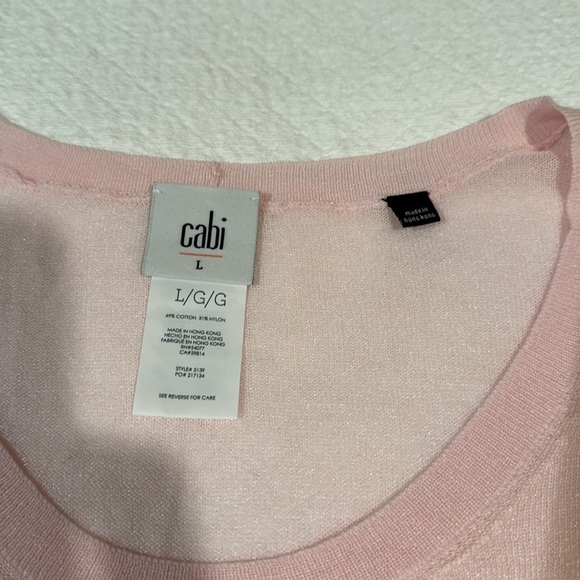 Cabo beautiful pink light weight summer sweater - Picture 3 of 4
